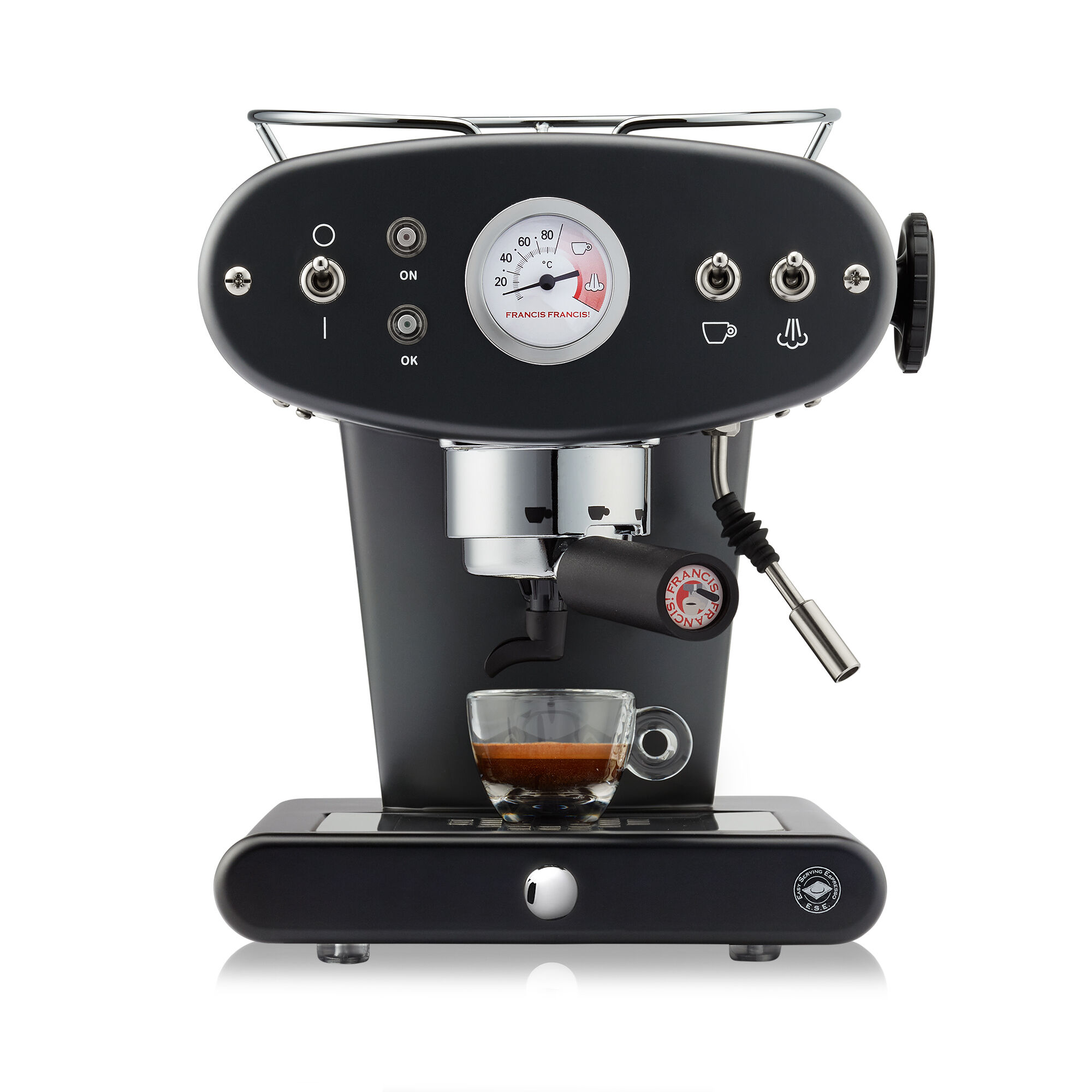 X1 Trio nera - Macchina da Caffè a Cialde E.S.E.